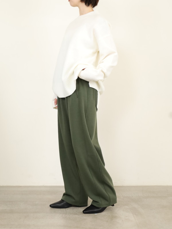 【trois】ボンバーヒートバレルパンツ