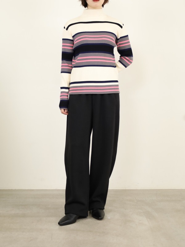 【trois】ボンバーヒートバレルパンツ