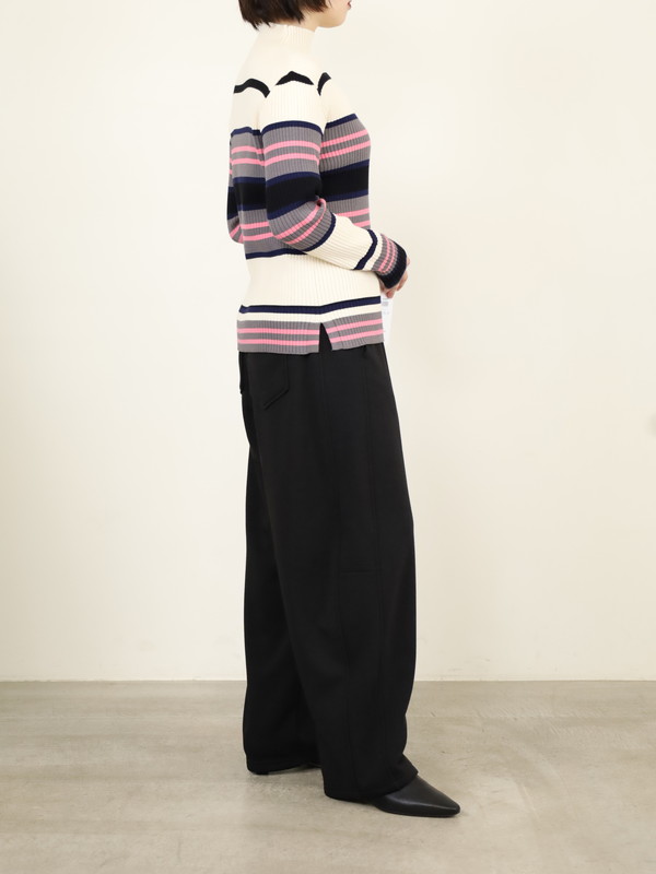 【trois】ボンバーヒートバレルパンツ