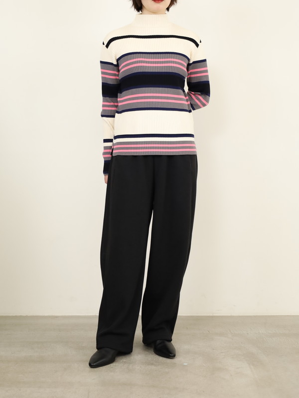 【trois】ボンバーヒートバレルパンツ