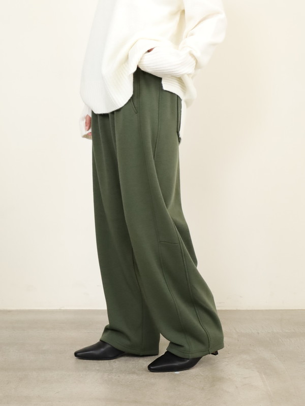 【trois】ボンバーヒートバレルパンツ