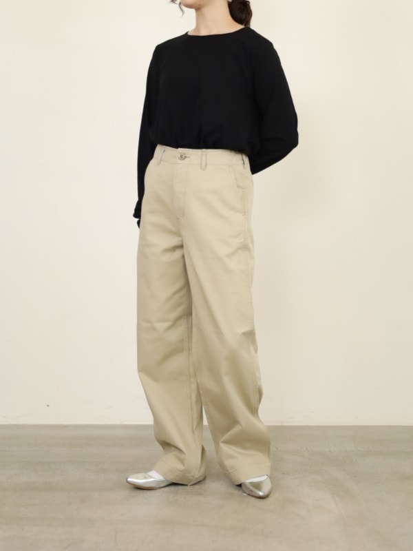 【JOHNBULL】チノストレートパンツ