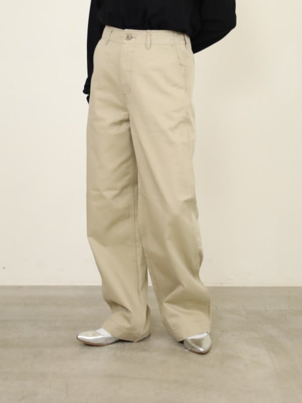 【JOHNBULL】チノストレートパンツ