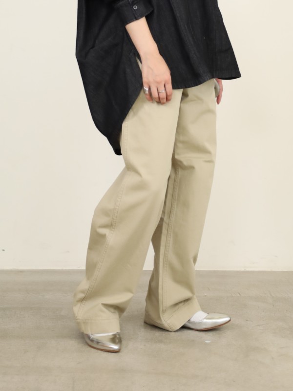 【JOHNBULL】チノストレートパンツ