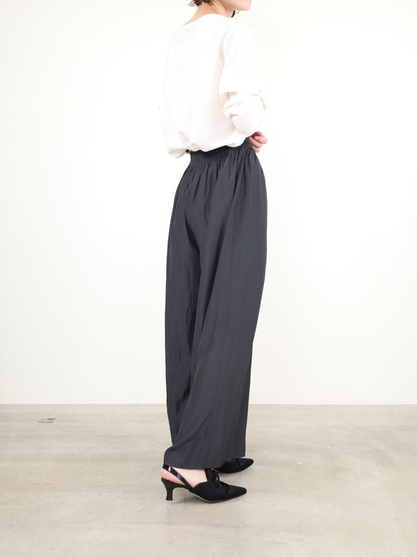 【MAISON MAVERIC】６ｃｍヒールレースアップミュール