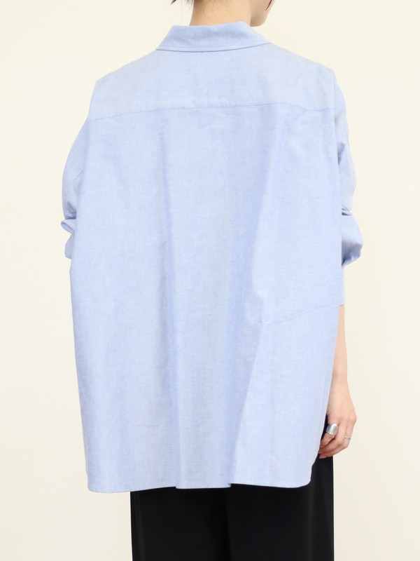 【LeMelange】オックスオーバーシャツ