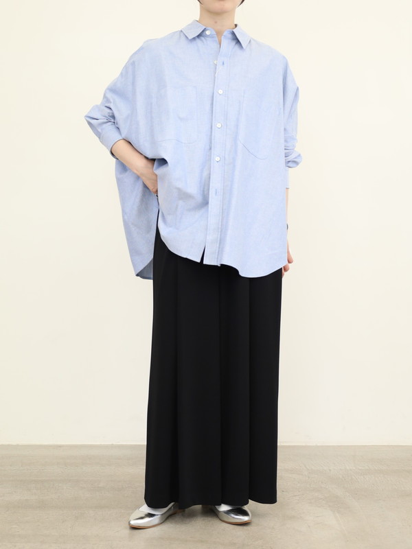 【LeMelange】オックスオーバーシャツ