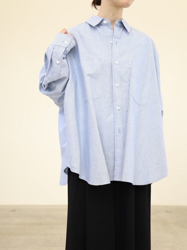【LeMelange】オックスオーバーシャツ