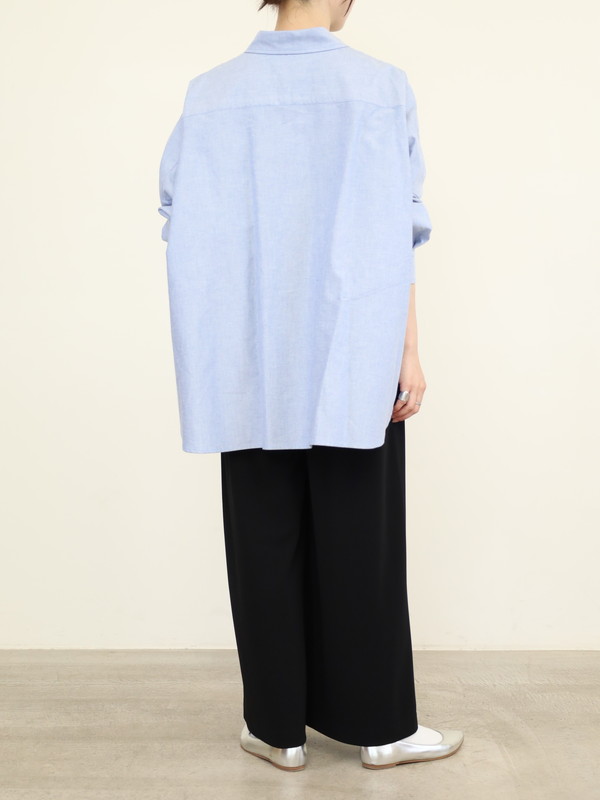 【LeMelange】オックスオーバーシャツ