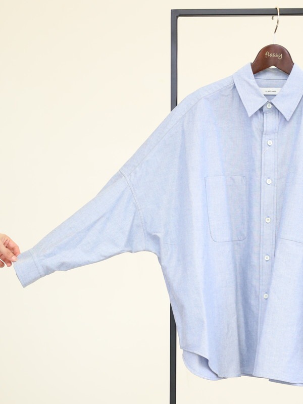 【LeMelange】オックスオーバーシャツ