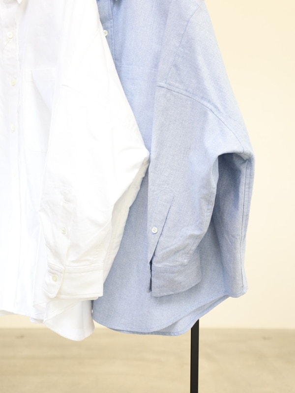 【LeMelange】オックスオーバーシャツ