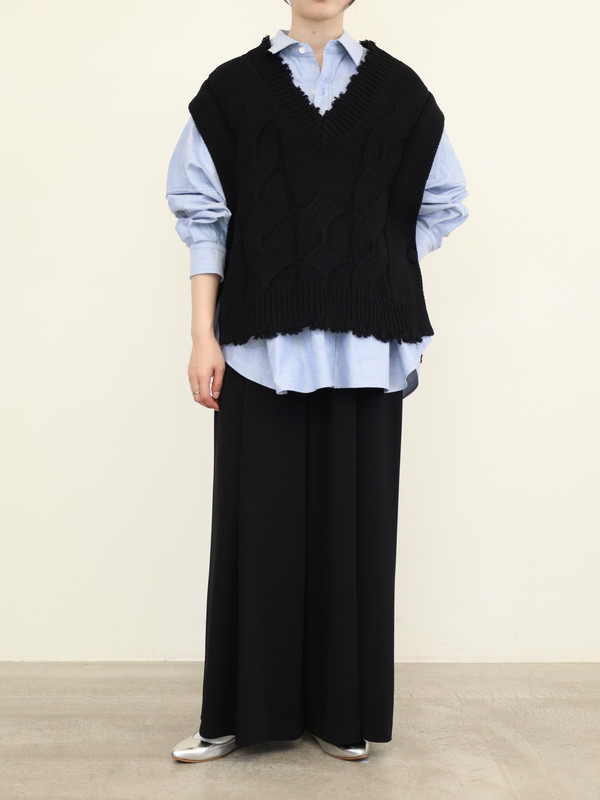 【LeMelange】オックスオーバーシャツ