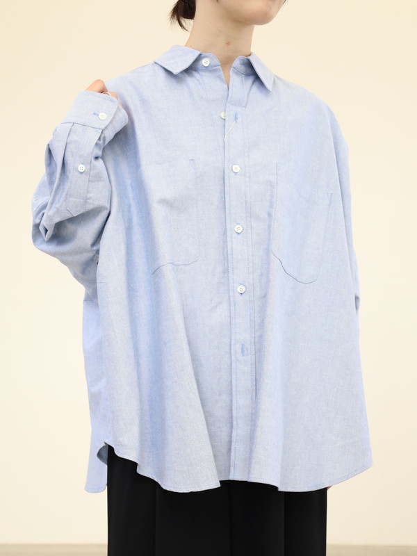 【LeMelange】オックスオーバーシャツ