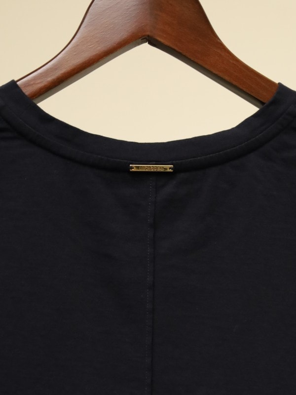 【MICA&DEAL】”LAIA”ヘムラウンドTシャツ