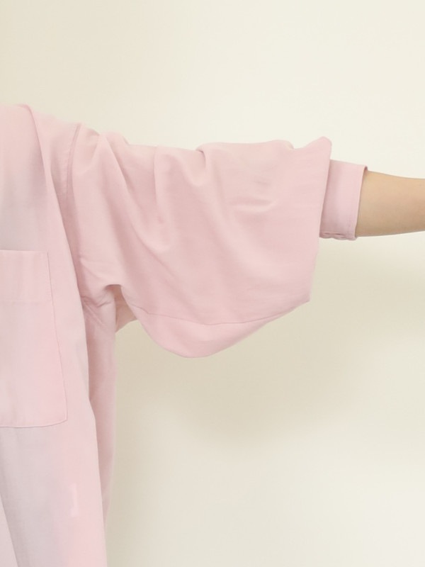 【CHIGNON】長袖シアーオーバーシャツ