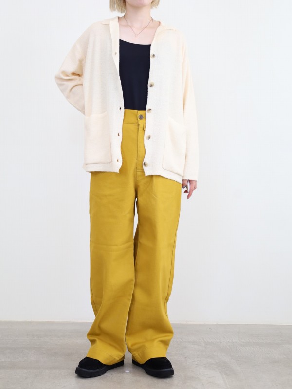 【JOHNBULL】モールスキントラウザーパンツ