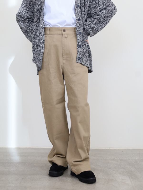 【JOHNBULL】モールスキントラウザーパンツ