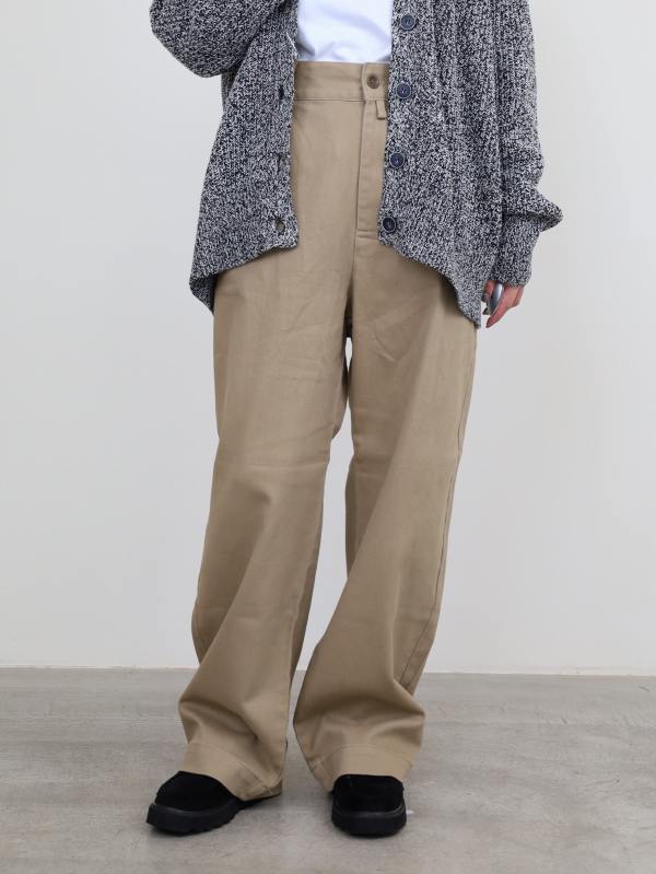 【JOHNBULL】モールスキントラウザーパンツ