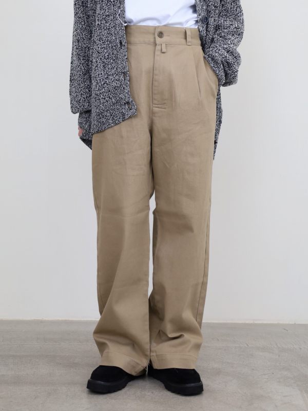 【JOHNBULL】モールスキントラウザーパンツ