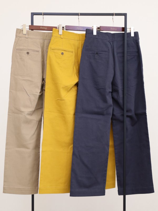 【JOHNBULL】モールスキントラウザーパンツ