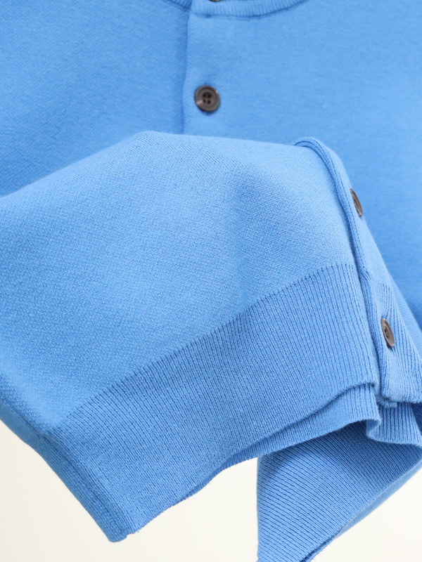 【LeMelange】クルーネック綿アクリルニットベスト