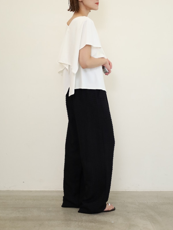 【CHIGNON】ハンカチーフカラーカットソー
