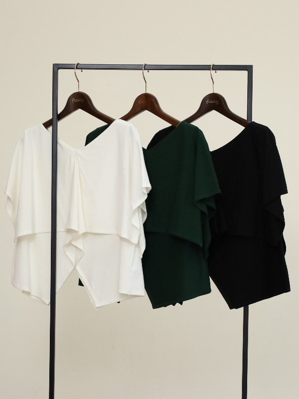 【CHIGNON】ハンカチーフカラーカットソー
