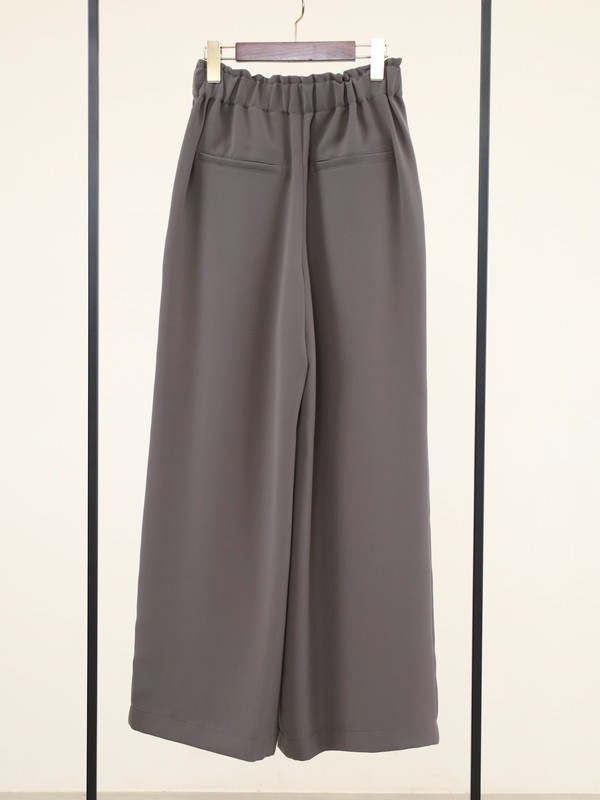 【trois】ダブルクロスワイドイージーパンツ