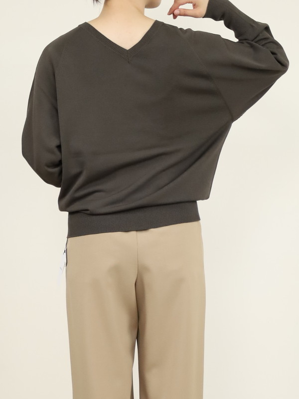 【Emmaculate】前後両用ドルマンスリーブニット 