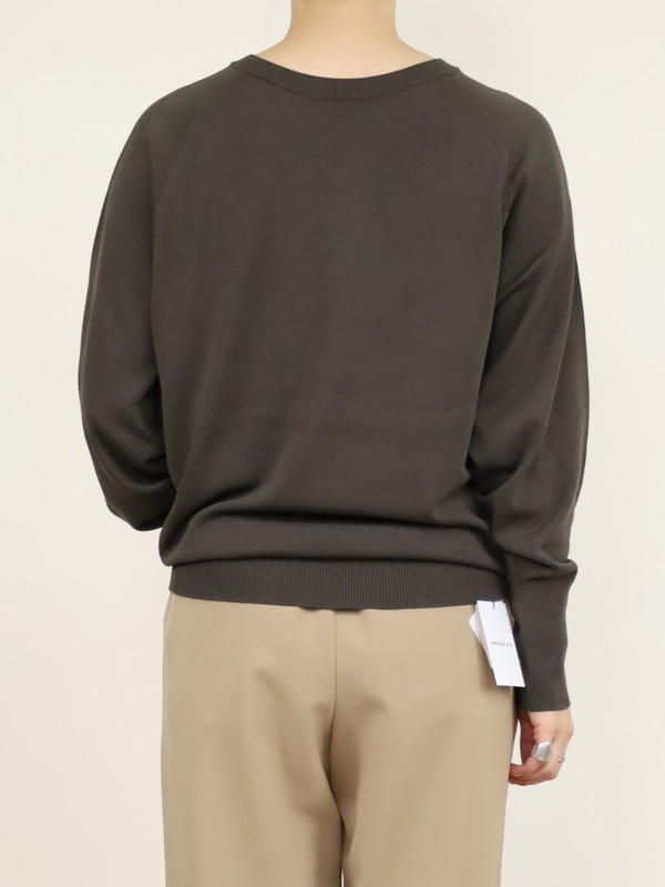 【Emmaculate】前後両用ドルマンスリーブニット 