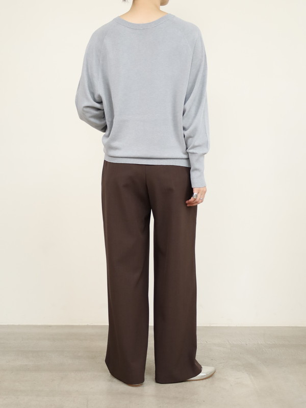 【Emmaculate】前後両用ドルマンスリーブニット 