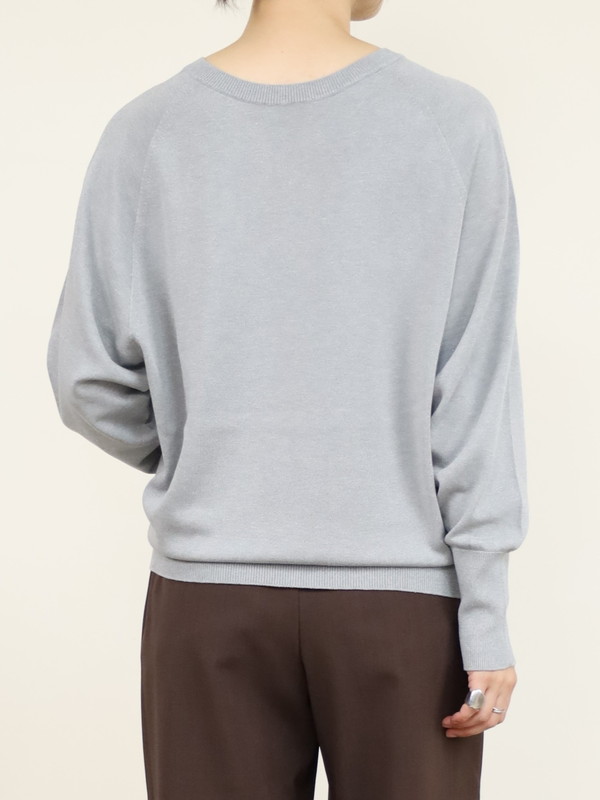 【Emmaculate】前後両用ドルマンスリーブニット 