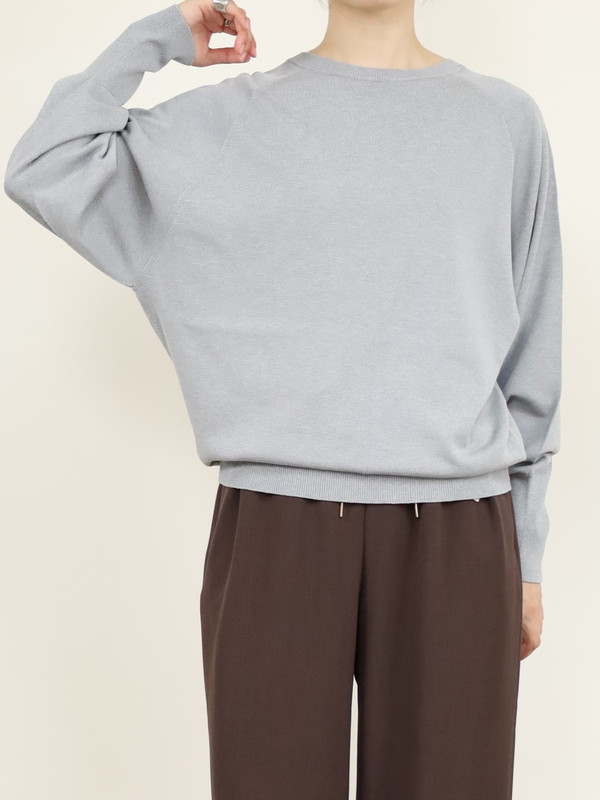 【Emmaculate】前後両用ドルマンスリーブニット 