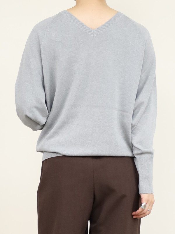 【Emmaculate】前後両用ドルマンスリーブニット 