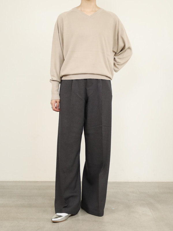 【Emmaculate】前後両用ドルマンスリーブニット 