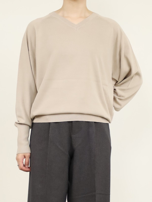 【Emmaculate】前後両用ドルマンスリーブニット 