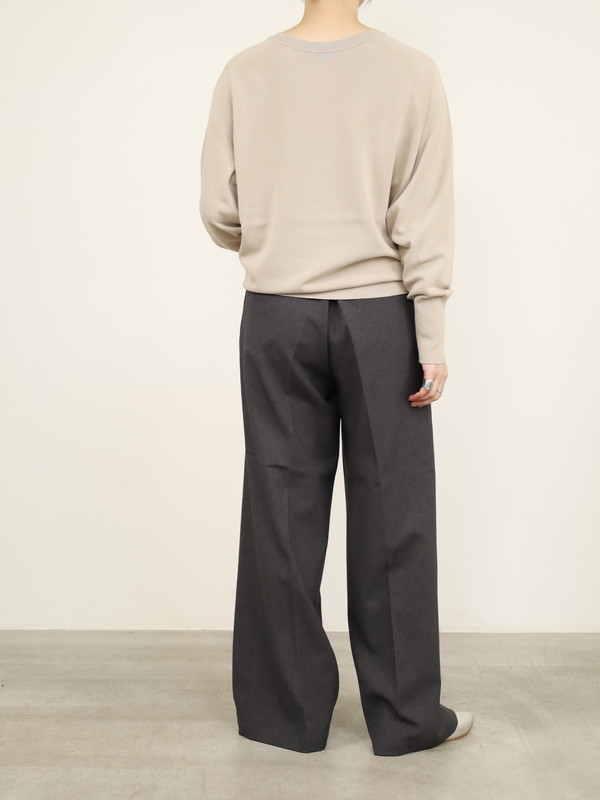 【Emmaculate】前後両用ドルマンスリーブニット 