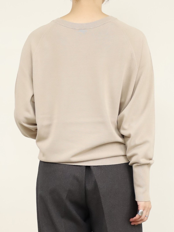 【Emmaculate】前後両用ドルマンスリーブニット 