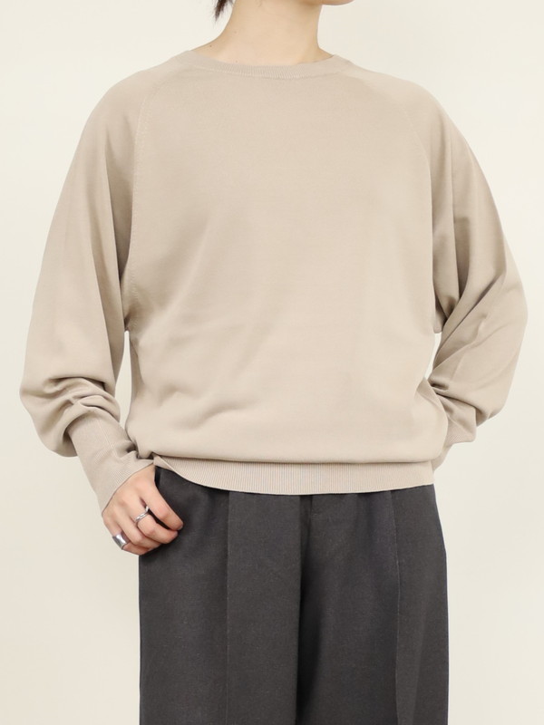 【Emmaculate】前後両用ドルマンスリーブニット 