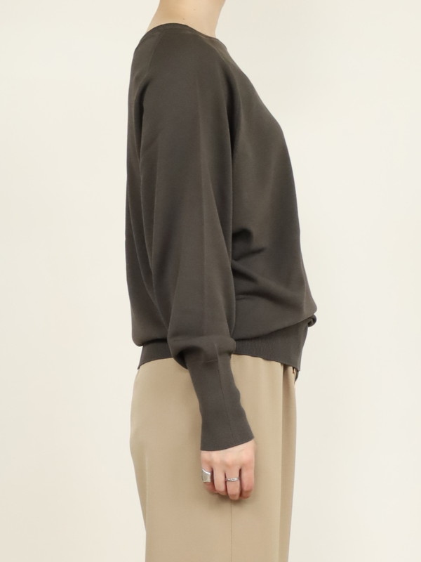 【Emmaculate】前後両用ドルマンスリーブニット 