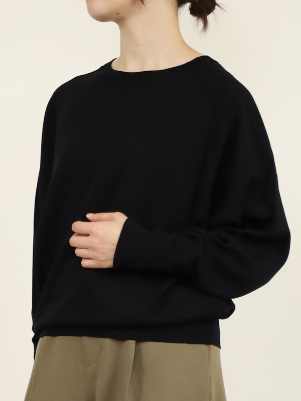 【Emmaculate】前後両用ドルマンスリーブニット 