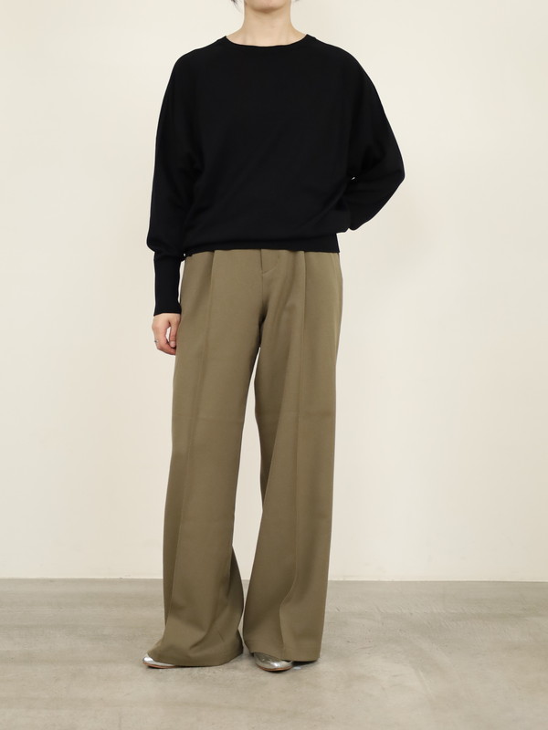 【Emmaculate】前後両用ドルマンスリーブニット 