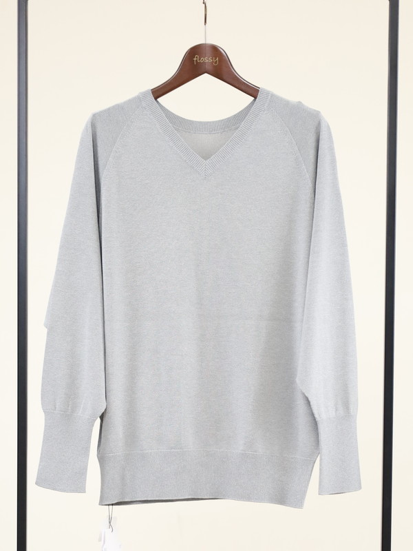 【Emmaculate】前後両用ドルマンスリーブニット 