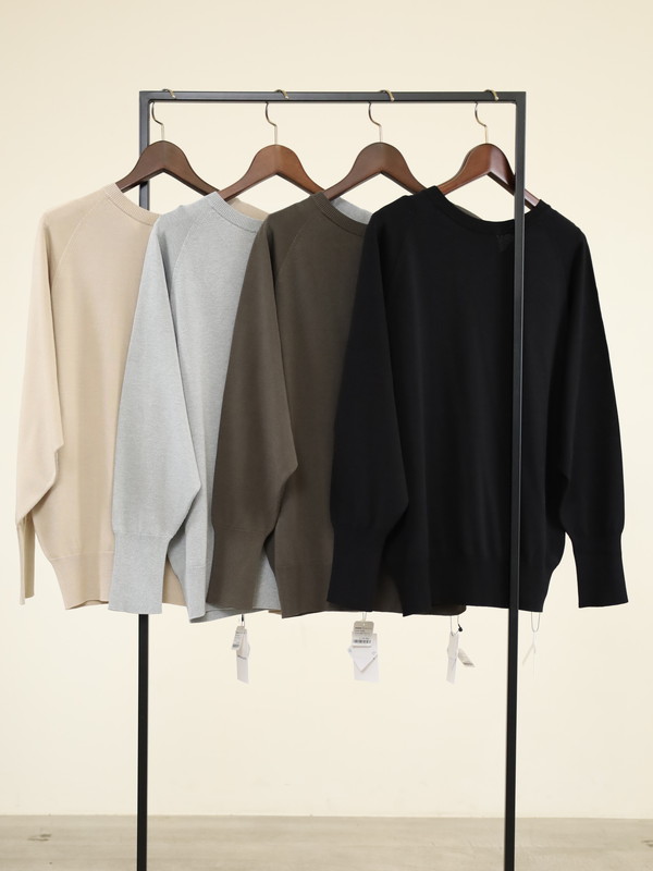 【Emmaculate】前後両用ドルマンスリーブニット 