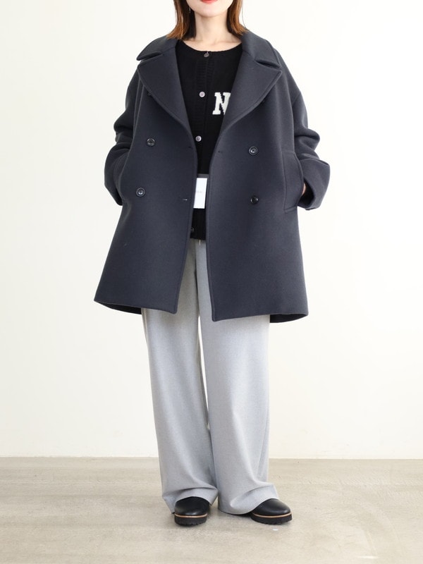 【MICA&DEAL】ファインメリノウールPコート