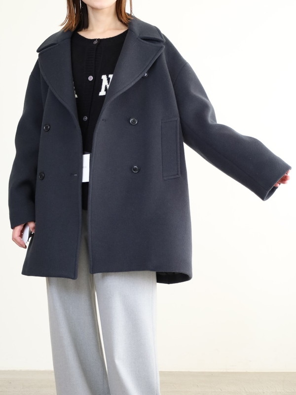 【MICA&DEAL】ファインメリノウールPコート