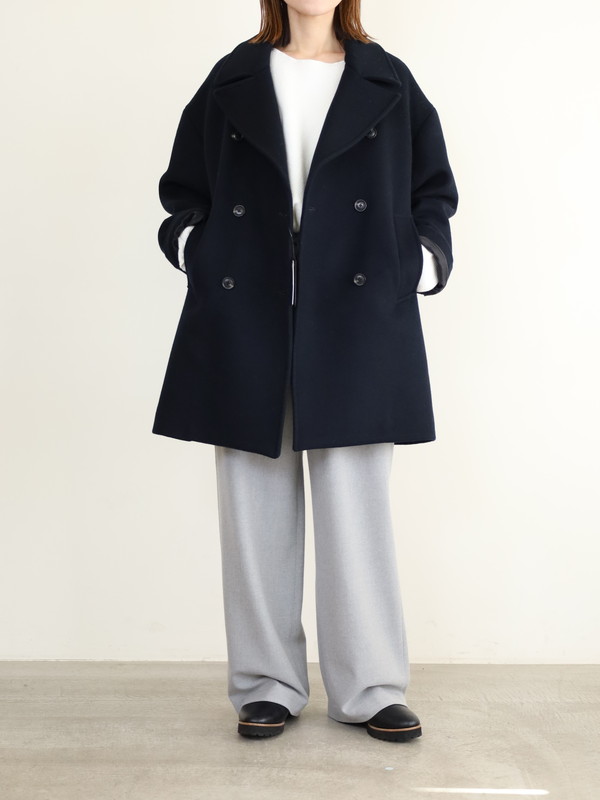 【MICA&DEAL】ファインメリノウールPコート
