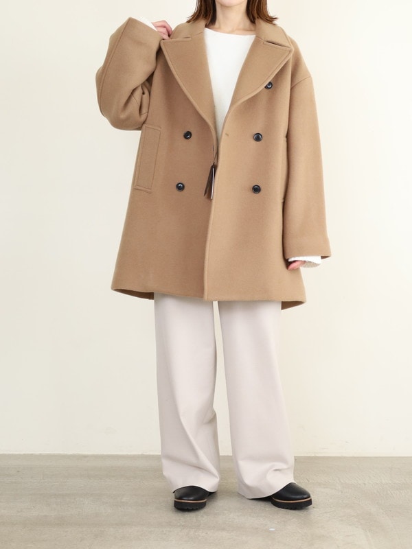【MICA&DEAL】ファインメリノウールPコート