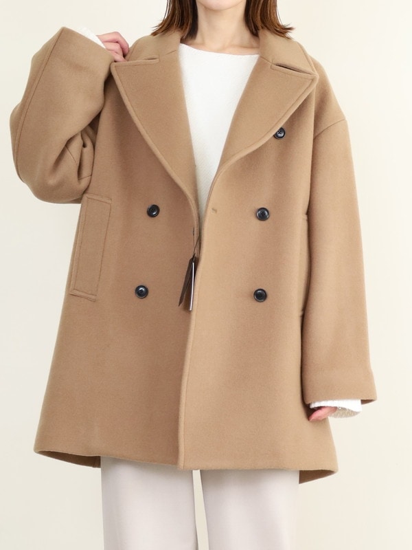 【MICA&DEAL】ファインメリノウールPコート