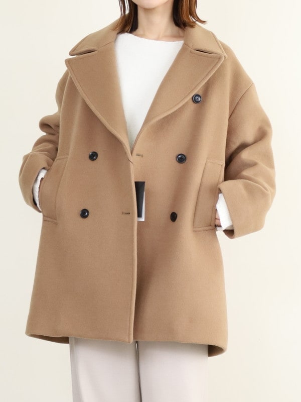 【MICA&DEAL】ファインメリノウールPコート
